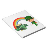 ハッピーセントパトリックの日 ノートパッド (アングル)