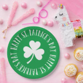 ハッピーセントパトリックの日 ペーパープレート (パーティー)