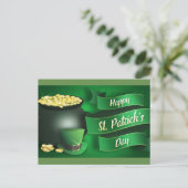 ハッピーセントパトリックの日 ポストカード (スタンド正面)