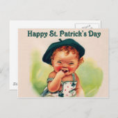 ハッピーセントパトリックの日 ポストカード (正面/裏面)