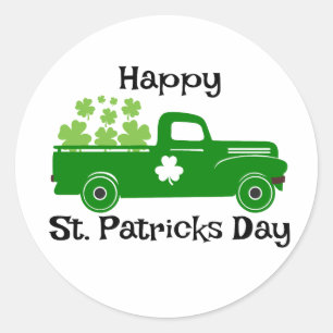 ハッピーセントパトリックの日☘️🎉 ラウンドシール