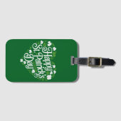 ハッピーセントパトリックの日 ラゲッジタグ (正面横)