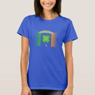 ハッピーセントパトリックの日(四葉クローバー) Tシャツ