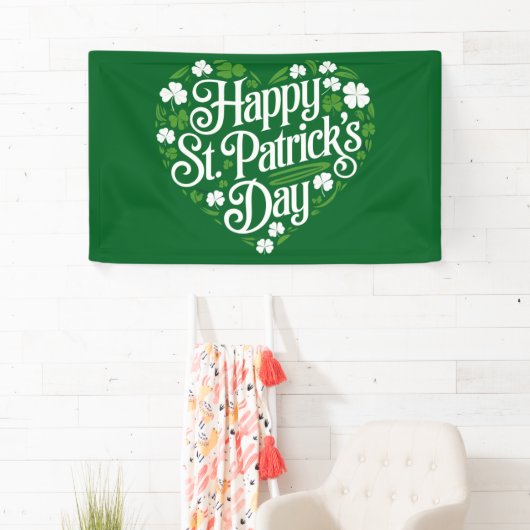 ハッピーセントパトリックの日 横断幕 (インサイチュ)