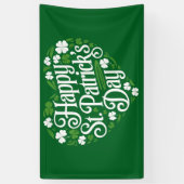 ハッピーセントパトリックの日 横断幕 (縦)