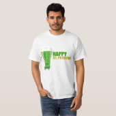 ハッピーセントパトリックの日 Tシャツ (正面フル)