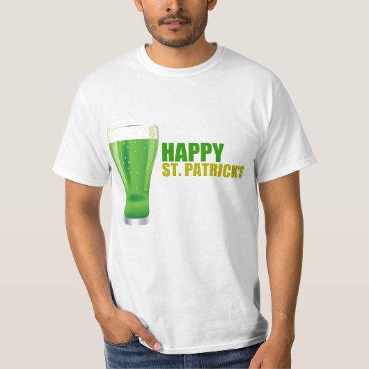 ハッピーセントパトリックの日 Tシャツ (正面)