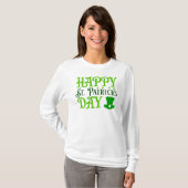 ハッピーセントパトリックの日 Tシャツ (正面フル)