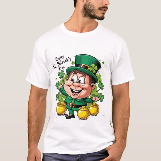 ハッピーセントパトリックの日! Tシャツ (正面)