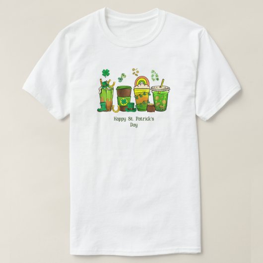 ハッピーセントパトリックのTシャツ Tシャツ (デザイン正面)