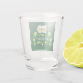 ハッピーセントパトリックスデイビール&クローバー ショットグラス (裏面)