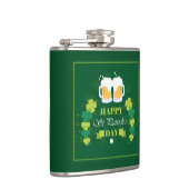 ハッピーセントパトリックスデイビール&クローバー フラスク (右)
