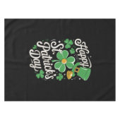 ハッピーセントパトリックズデイアイリッシュ伝統セントパティーズ テーブルクロス (正面(横))