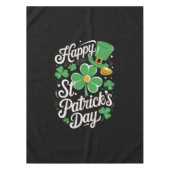 ハッピーセントパトリックズデイアイリッシュ伝統セントパティーズ テーブルクロス (正面)
