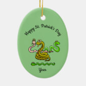 ハッピーセントパトリックズデイオーナメント セラミックオーナメント (裏面)