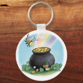 ハッピーセントパトリックズデイビー キーホルダー (正面)