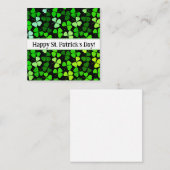 ハッピーセントパトリックデーのカード、かわいい、まとめ買い！ ノートカード (正面/裏面)