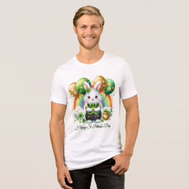 ハッピーセントパトリックデーのメンズ トライブレンドＴシャツ