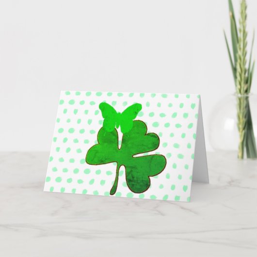 ハッピーセントパトリックデー カード (正面)