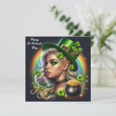 ハッピーセントパトリックデー・グラマー・ガール シーズンカード (スタンド正面)