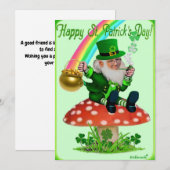 ハッピーセントパトリックデー シーズンカード (正面/裏面)