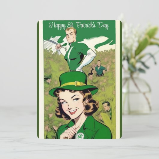 ハッピーセントパトリックデー シーズンカード (スタンド正面)