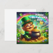 ハッピーセントパトリックデー ホリデーカード (正面/裏面)