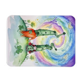 ハッピーセントパトリックデー マグネット (横)