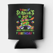 ハッピーセントパトリックsデイ誕生日パディーズデイ 缶クーラー (正面)