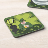 「ハッピーセント。パトリックの日» LEPRECHAUN コースター (左側)