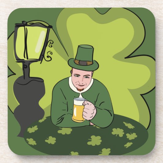 「ハッピーセント。パトリックの日» LEPRECHAUN コースター (正面)