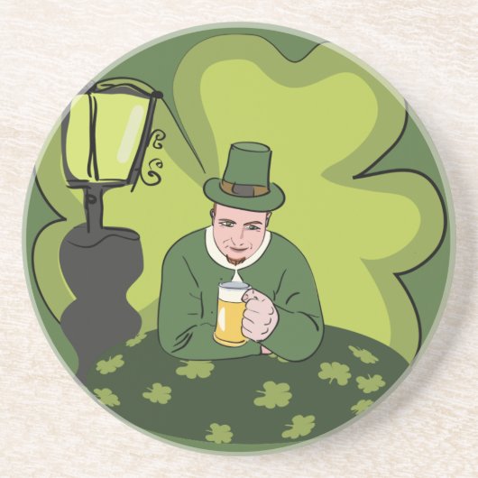 「ハッピーセント。パトリックの日» LEPRECHAUN コースター (正面)