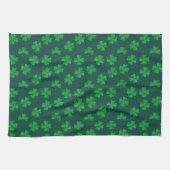 ハッピーセント。PATRICK'S DAYシャムロックパターンキッチンT キッチンタオル (横)