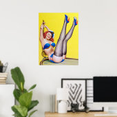 ハッピーセーラーピン ポスター (ホームオフィス)