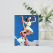 ハッピーセーラーピン ポストカード (スタンド正面)