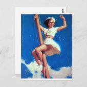 ハッピーセーラーピン ポストカード (正面/裏面)