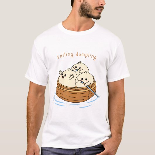 ハッピーセーリングダンプリング Tシャツ (正面)