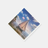 ハッピーセーリング スタンダードカクテルナプキン (角)