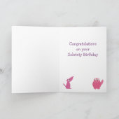 ハッピーソブライアティ誕生日 カード (内部)