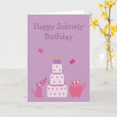 ハッピーソブライアティ誕生日 カード (黄色い花)