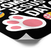 ハッピーゾンビイエズスデイイースターゾンビ ポスター (角)