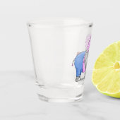 ハッピーゾーズ・バレンタインデー ショットグラス (左)