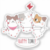 ハッピータイム シール (正面)