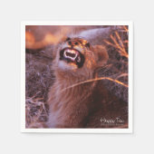 ハッピータウ スタンダードカクテルナプキン (正面)