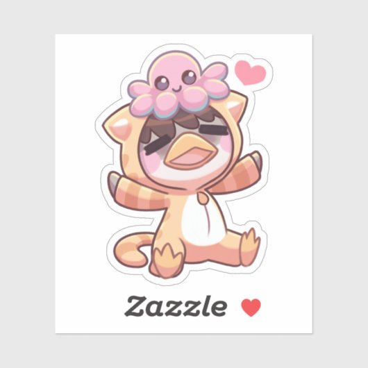 ハッピータコ – ステッカー シール (シート)