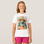 ハッピータルユニセックスTシャツ Tシャツ (正面フル)