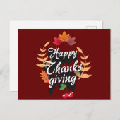 ハッピータンクスギビングオートム ポストカード (正面/裏面)