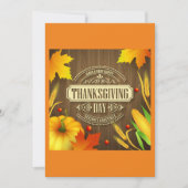 ハッピータンクスギビングデー 招待状 (正面)