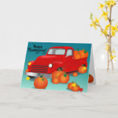 ハッピータンクスギビング カード (黄色い花)