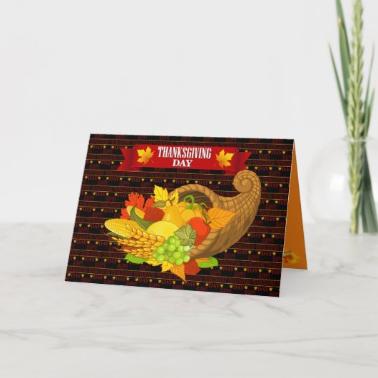 ハッピータンクスギビング シーズンカード (正面)